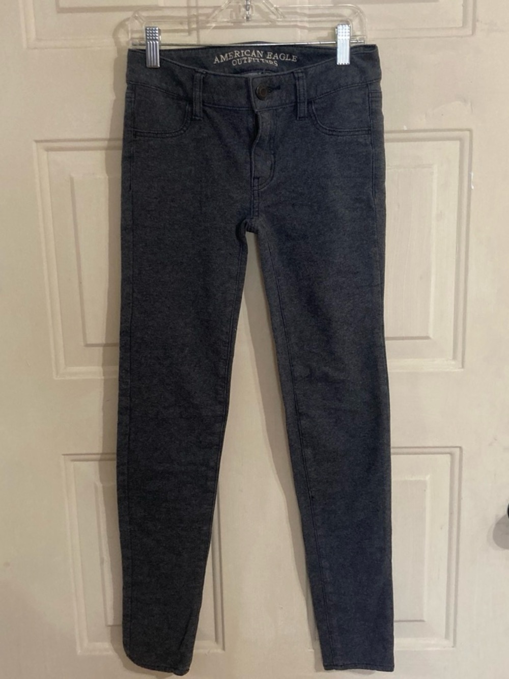 American Eagle Outfitters Women’s Charcoal Skinny Jeans